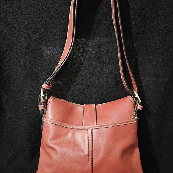 Bellerose Red Crossbody Bag - Picture 2 of 16